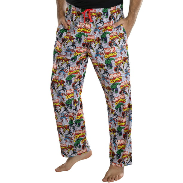 Men's Official DC Marvel Disney Character Trouser Lounge Pants Pyjamas